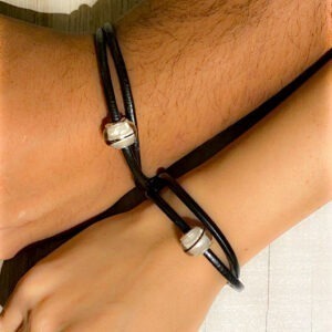Pulsera Caucho con Charm - Imagen 2