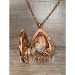 Relicario Gota Rosa - Imagen 5