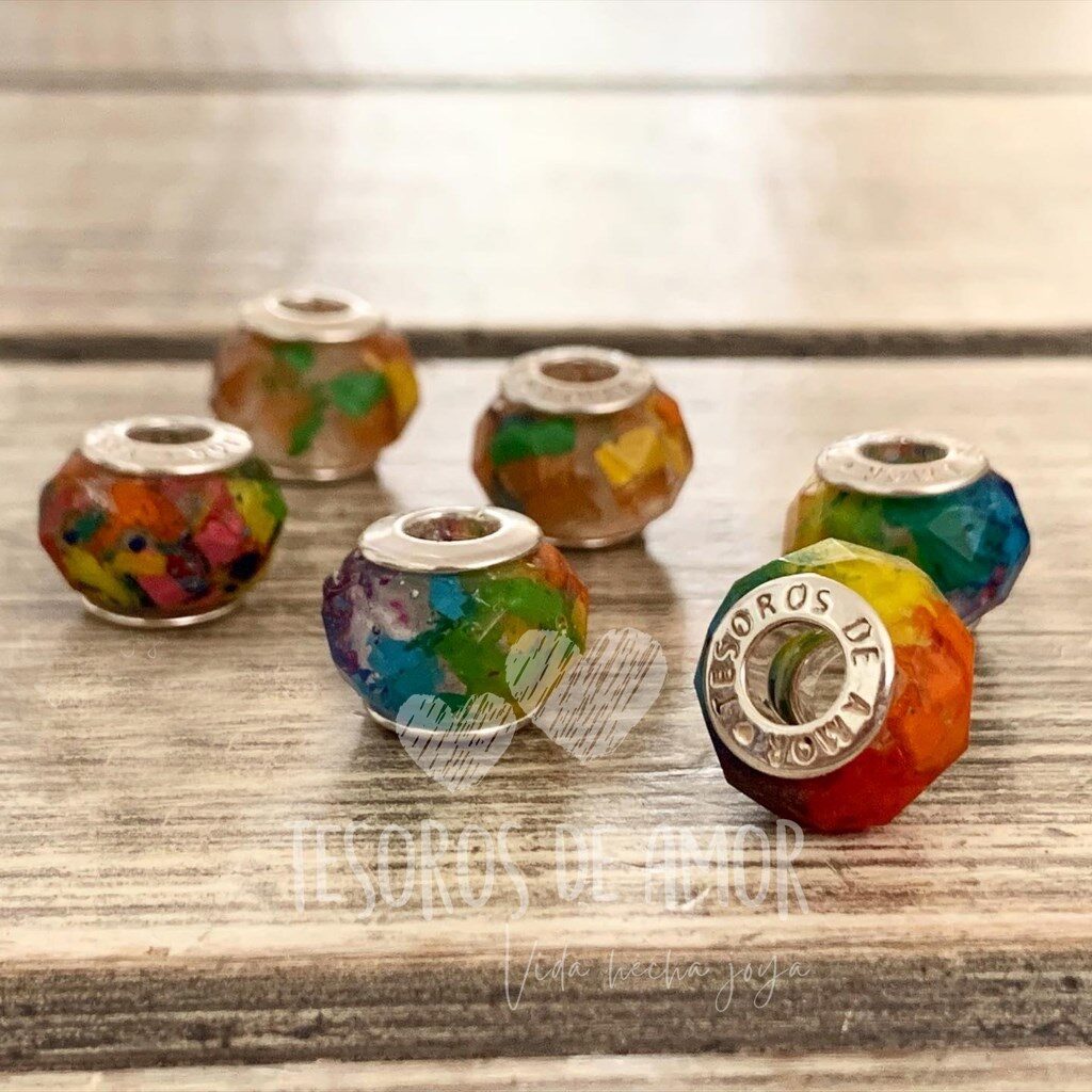 Charms facetados